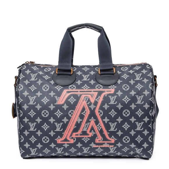 Louis Vuitton Rare Ltd. Ed. Speedy Bandouliere Upside Down 40